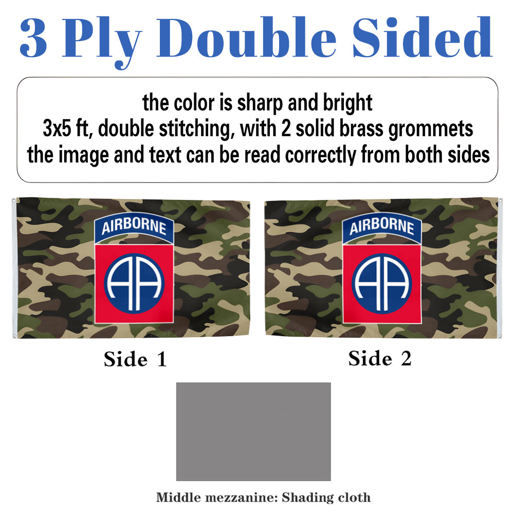 82nd Airborne flag 3x5ft banner man cave