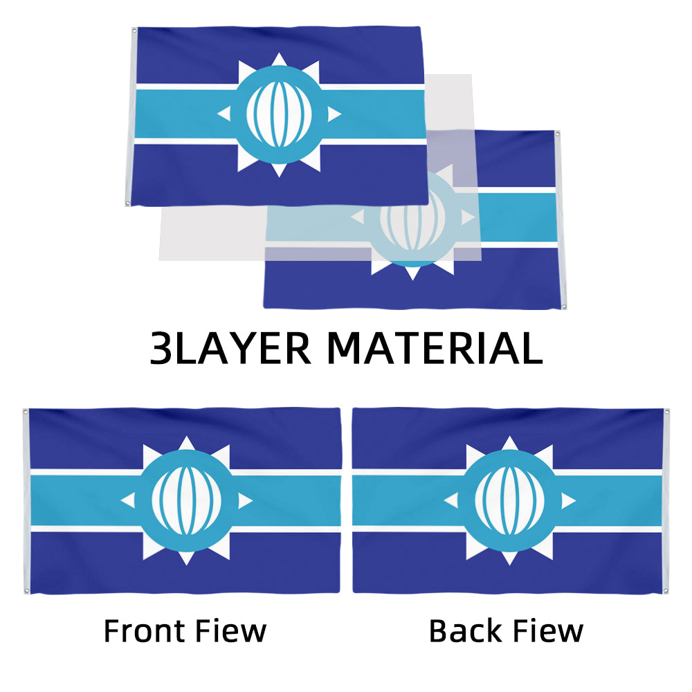 Antarctic Empire (SMP Earth Dream Series) flag 3x5ft banner man cave