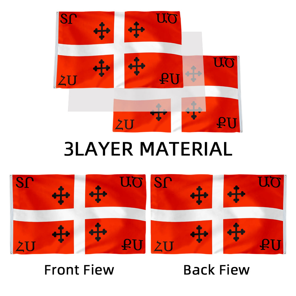 Armenian Principality of Khachen flag 3x5ft banner man cave