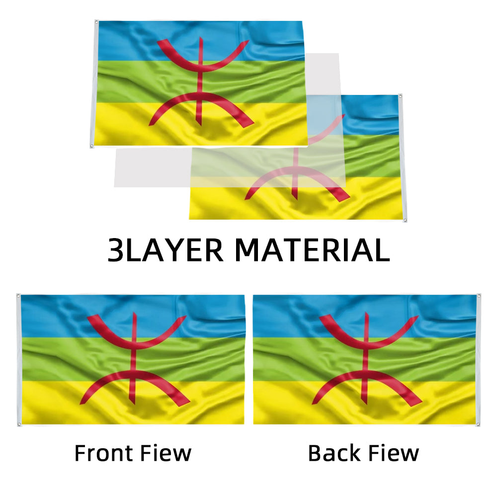 Berber flag 3x5ft banner man cave
