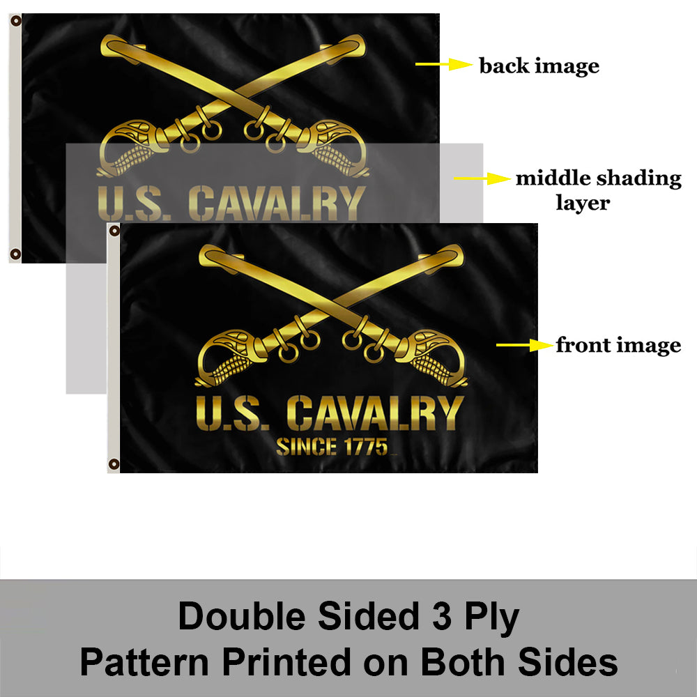CAVALRY 1775 OUTDOOR flag 3x5ft banner man cave