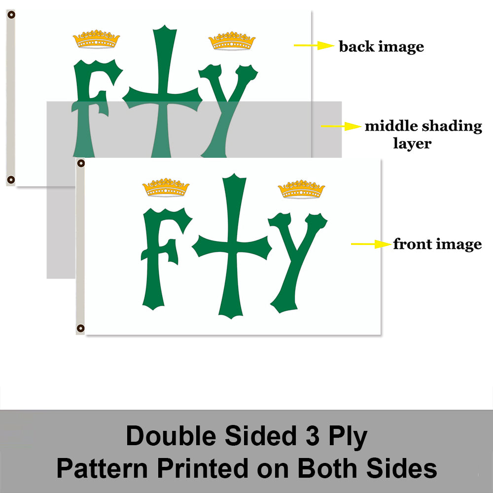 Columbus Expedition Theme Flag: 3x5ft Man Cave Historical Exploration-Style Banner