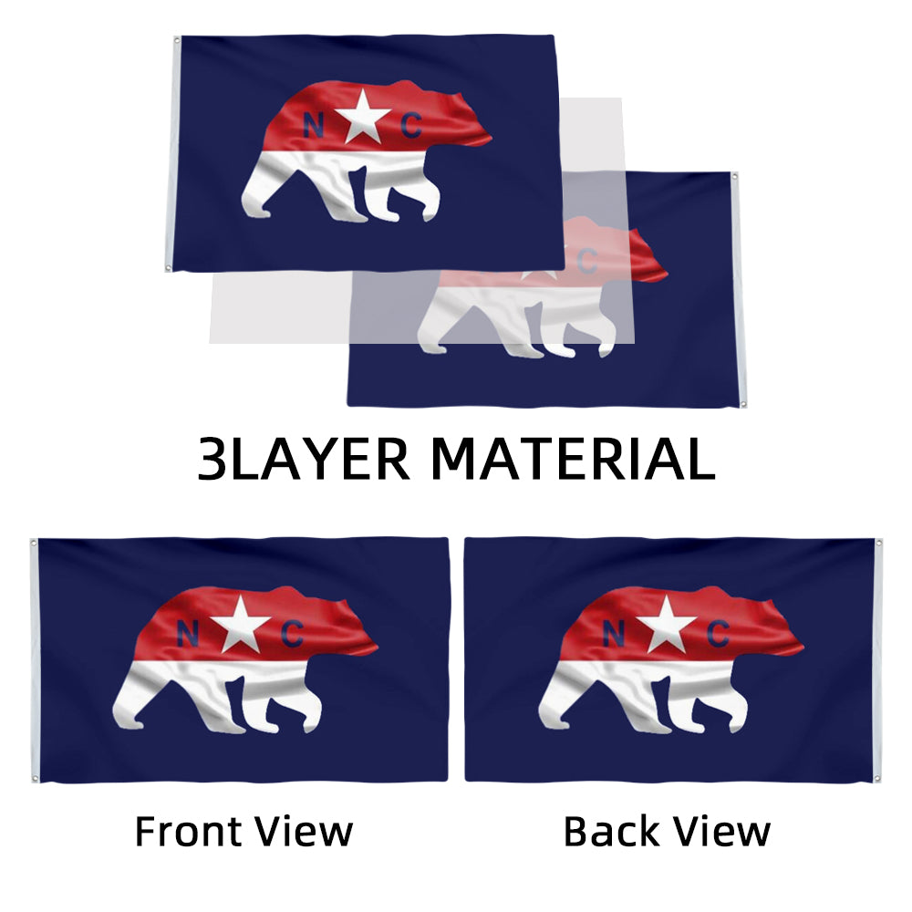 Cyberpunk Free State of Northern California flag 3x5ft banner man cave