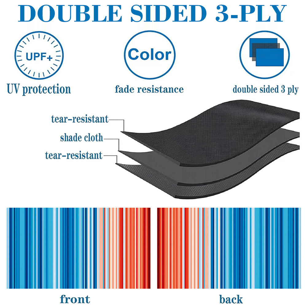 Global Climate Warming Stripes flag 3x5ft banner man cave