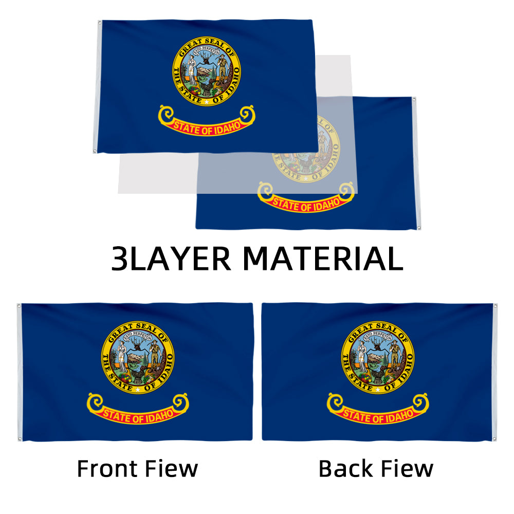 Idaho State flag 3x5ft banner man cave