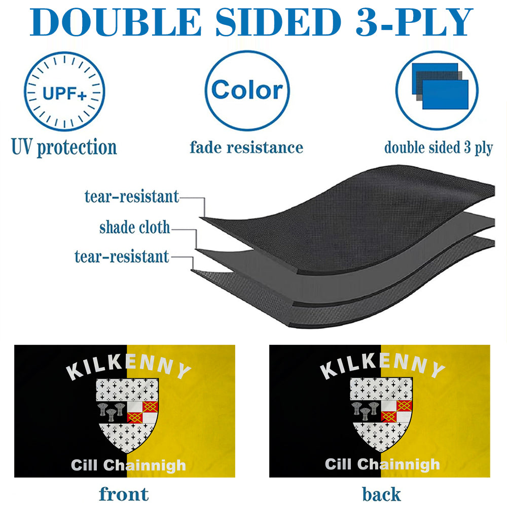 Kilkenny Ireland County flag 3x5ft banner man cave