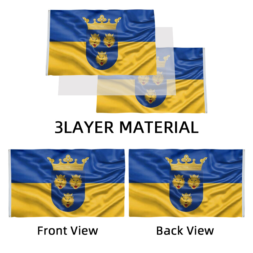 Kingdom of Dalmatia flag 3x5ft banner man cave