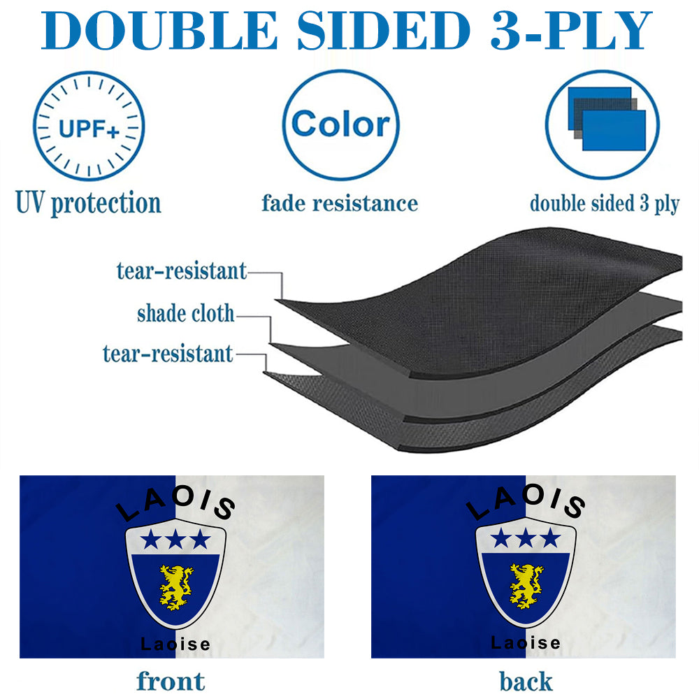 Laios Ireland County flag 3x5ft banner man cave