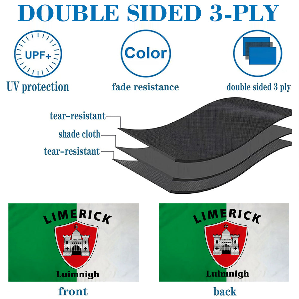 Limerick Ireland County flag 3x5ft banner man cave