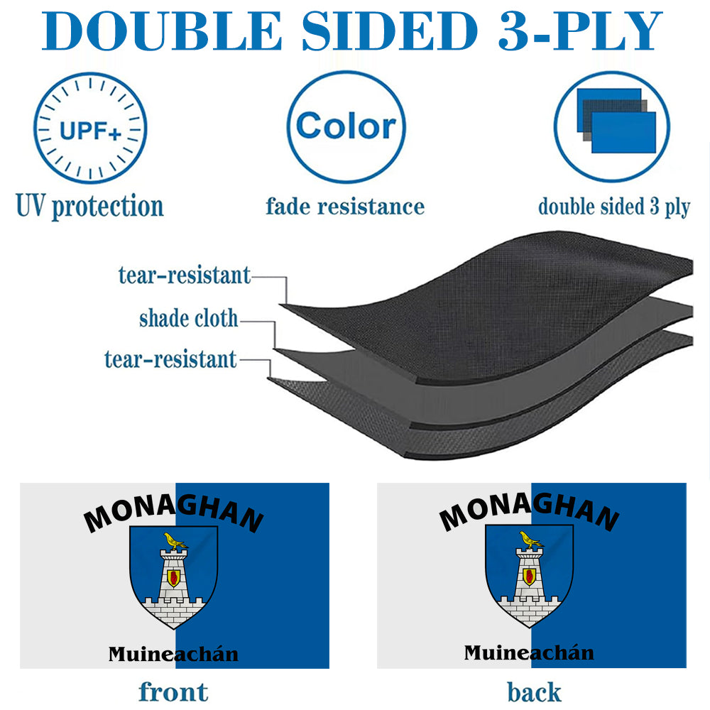 Monaghan Ireland County flag 3x5ft banner man cave