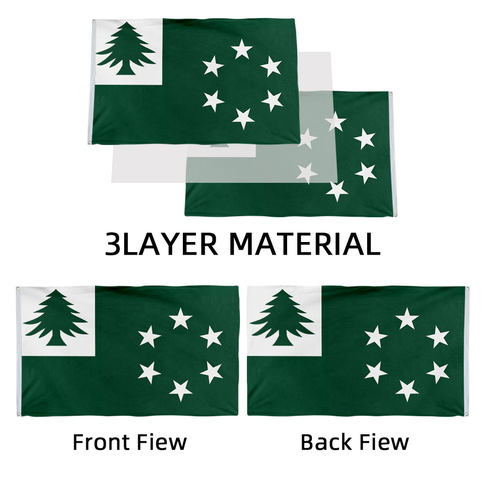 New England flag 3x5ft banner man cave