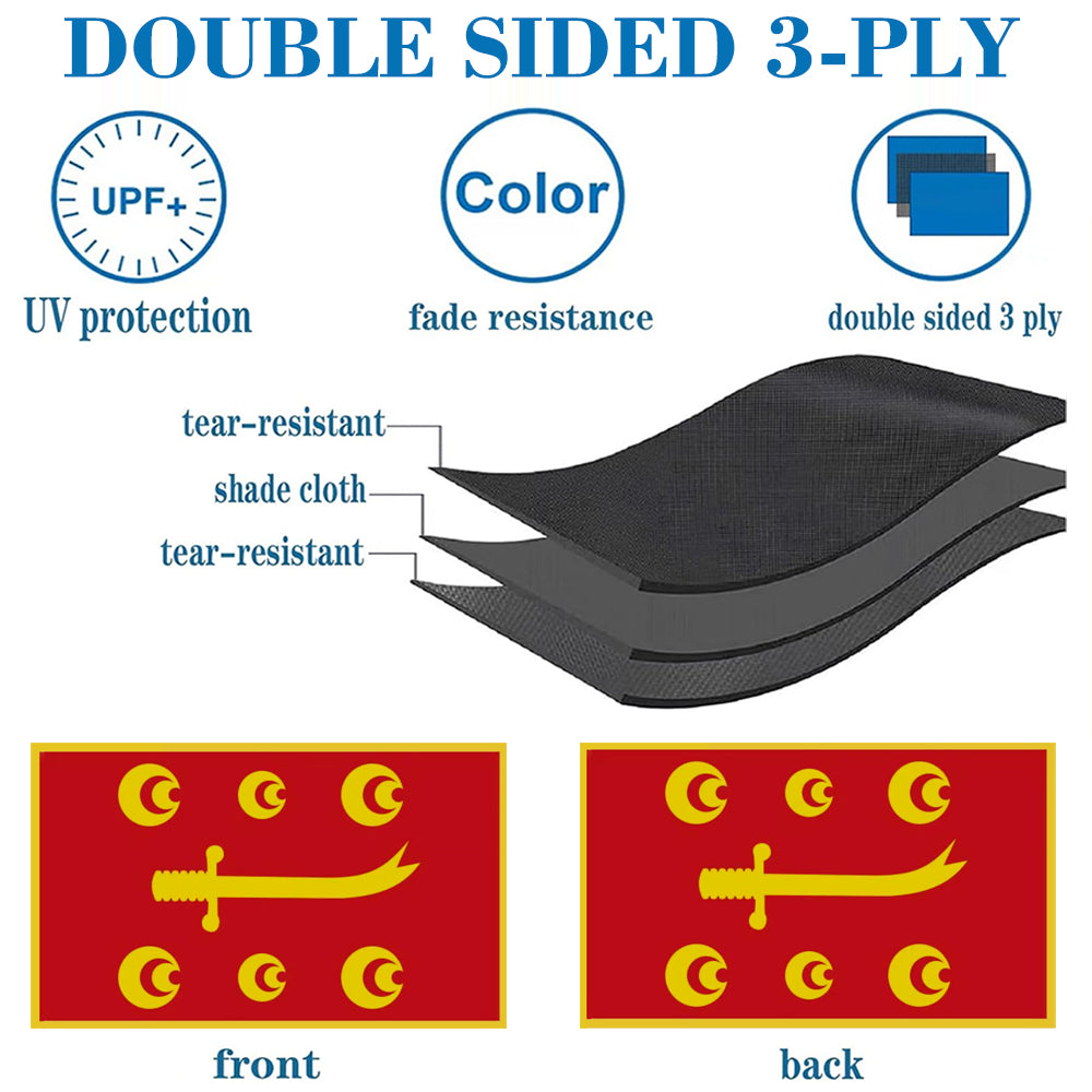 Ottomon Empire Zulfikar flag 3x5ft banner man cave