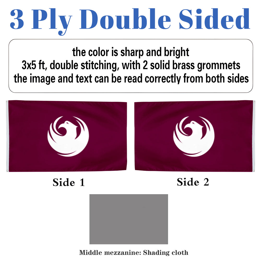 Phoenix City - Arizona flag 3x5ft banner man cave