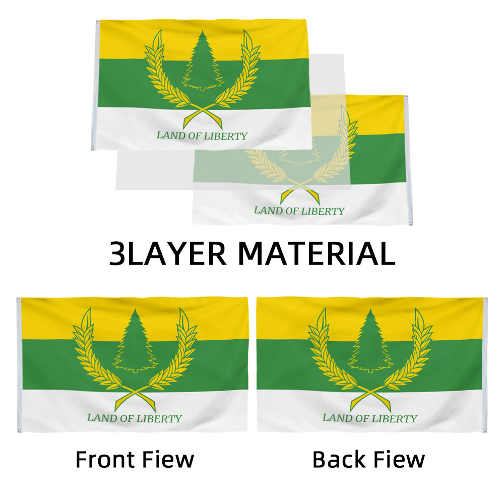 Republic of Pineland flag 3x5ft banner man cave