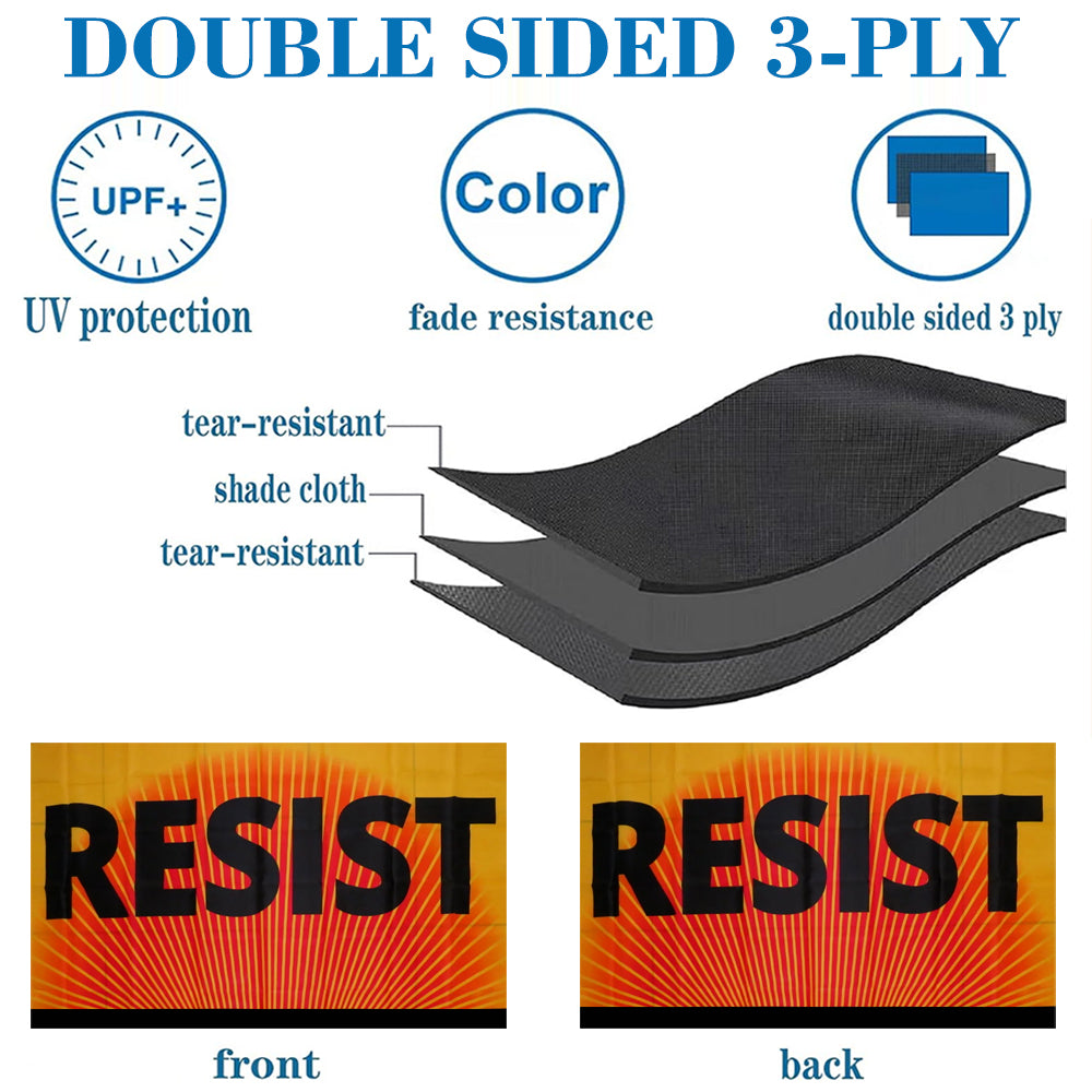 Resist flag 3x5ft banner man cave