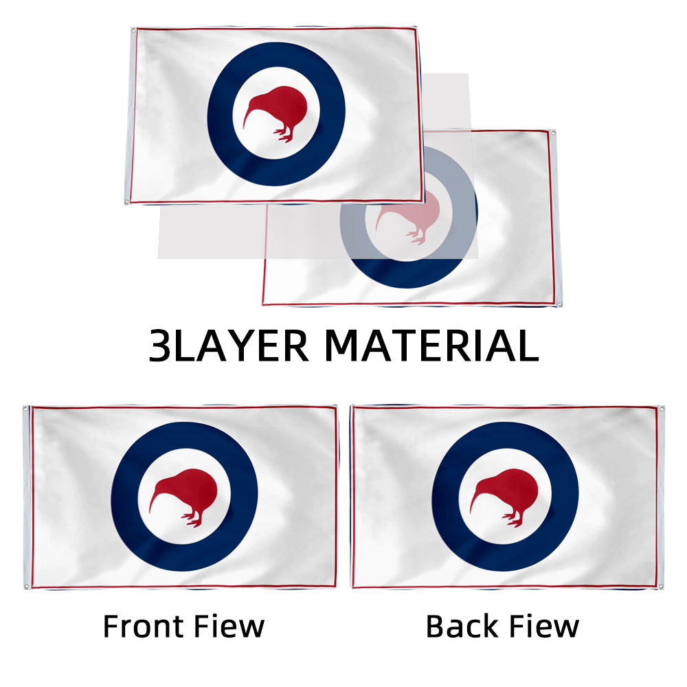 Royal New Zealand Air Force Roundel flag 3x5ft banner man cave