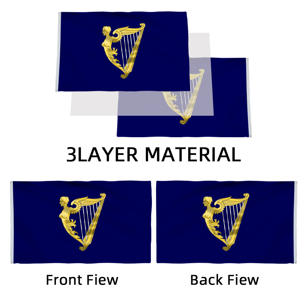 Royal Standard of Ireland (1542–1801) flag 3x5ft banner man cave