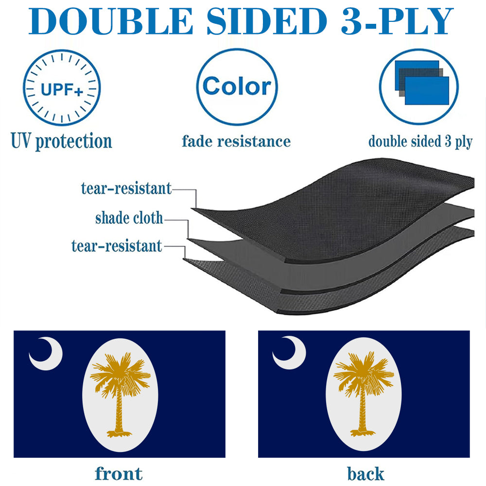 South Carolina (January 1861) flag 3x5ft banner man cave