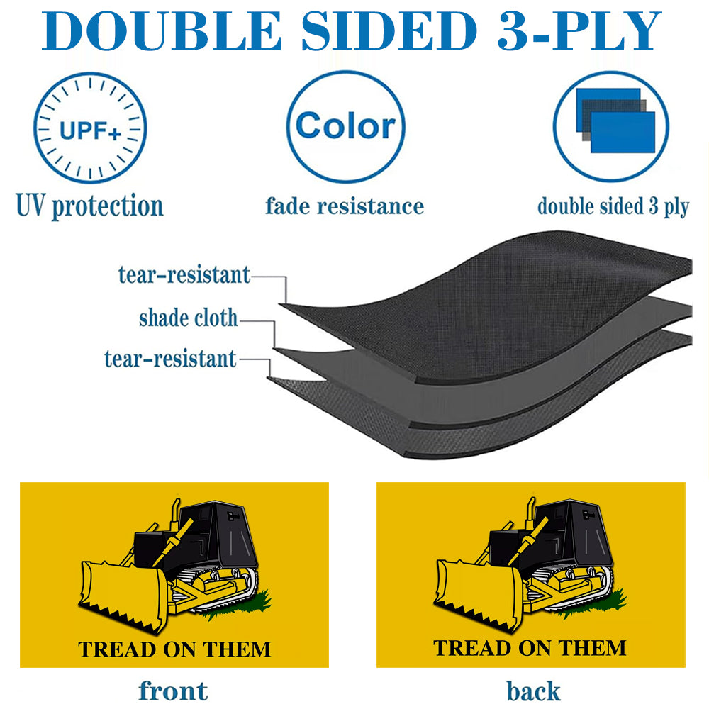 Tread On Them flag 3x5ft banner man cave