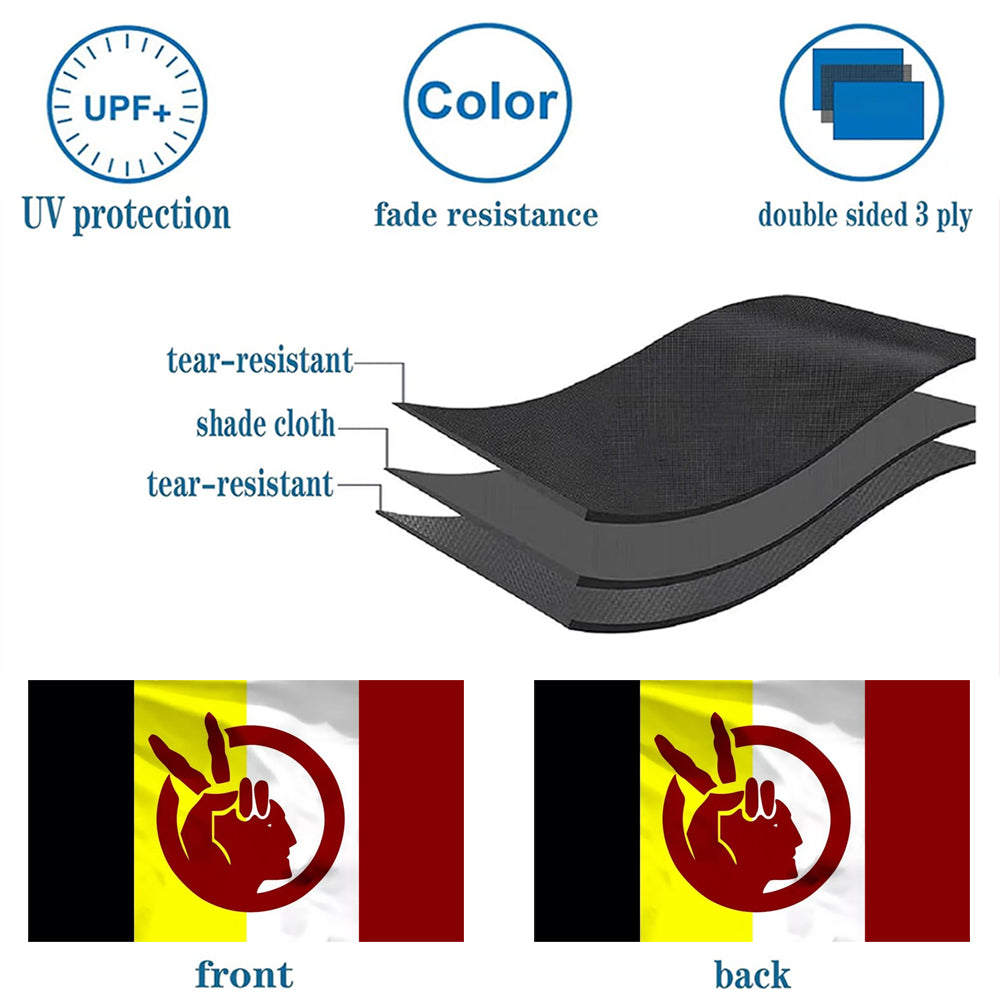 USA Native American Indian Movement flag 3x5ft banner man cave