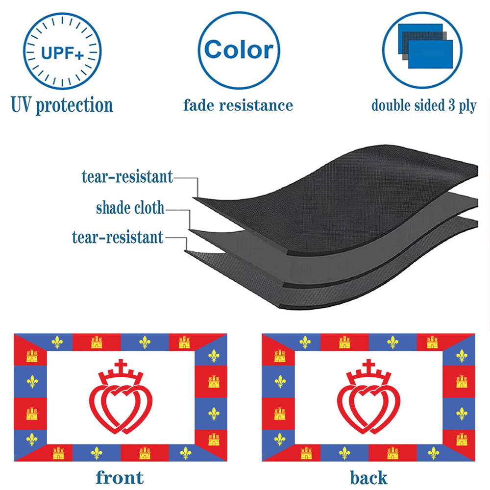 VendéE Coat of Arms flag 3x5ft banner man cave