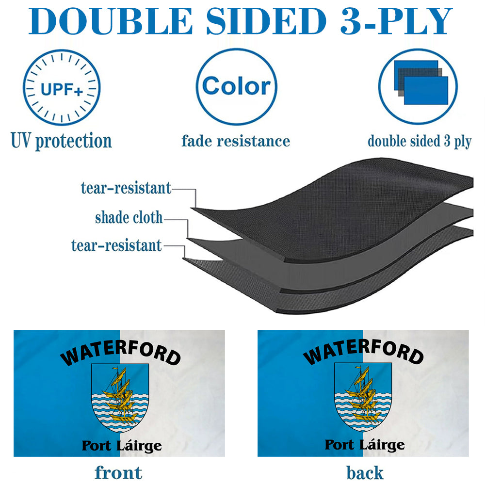 Waterford Ireland County flag 3x5ft banner man cave