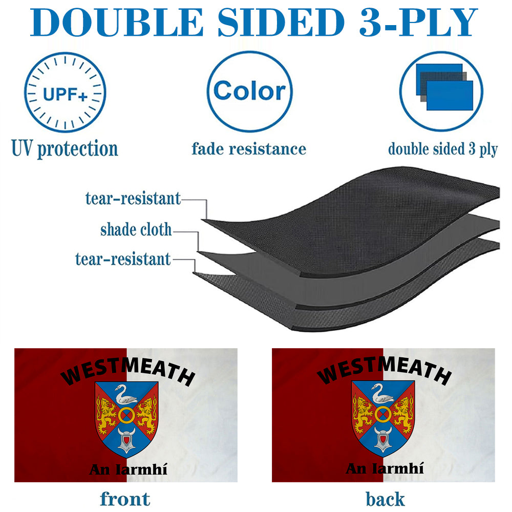 Westmeath Ireland County flag 3x5ft banner man cave