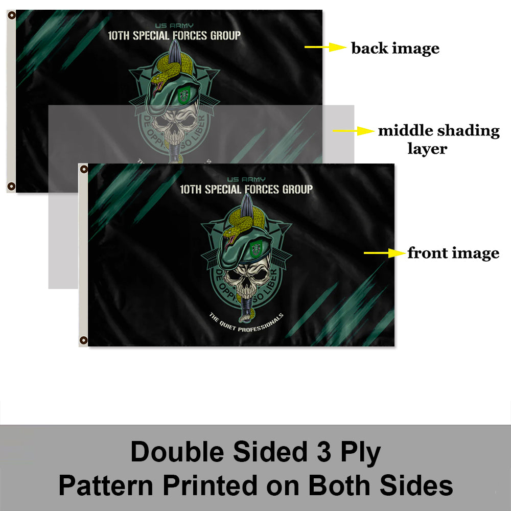 10th Special Forces Group Snake Eaters flag 3x5ft banner man cave