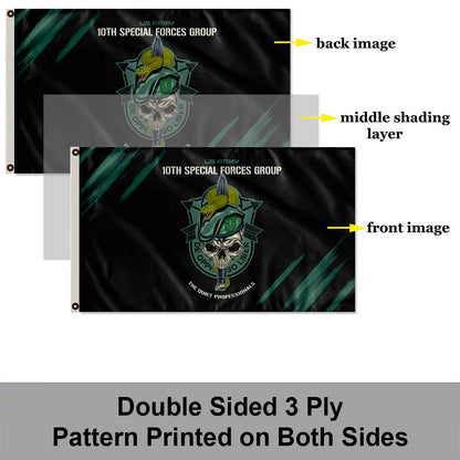 10th Special Forces Group Snake Eaters flag 3x5ft banner man cave