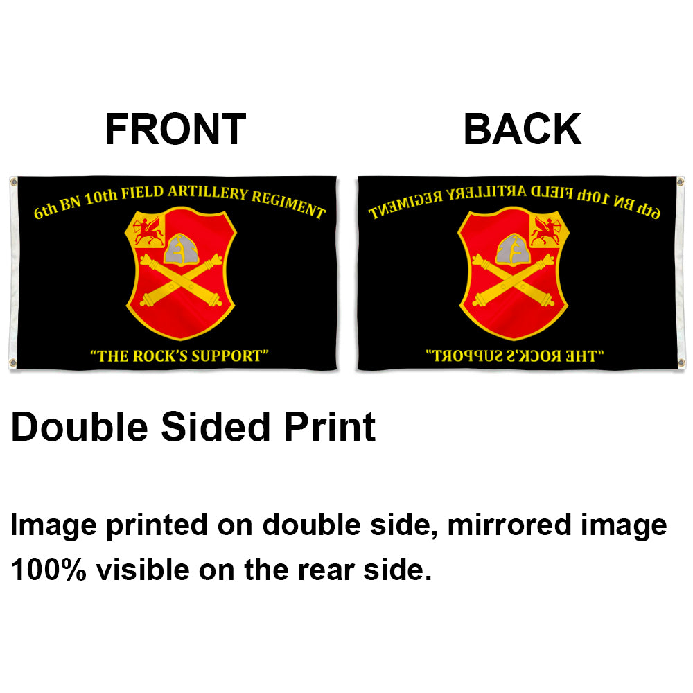 10th Field Artillery flag 3x5ft banner man cave