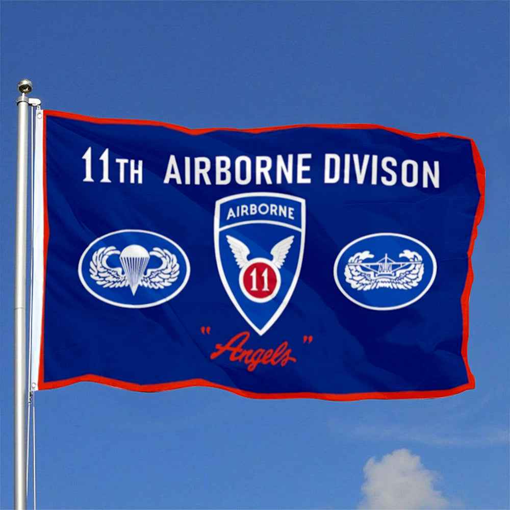 11th Airborne Division flag 3x5ft banner man cave