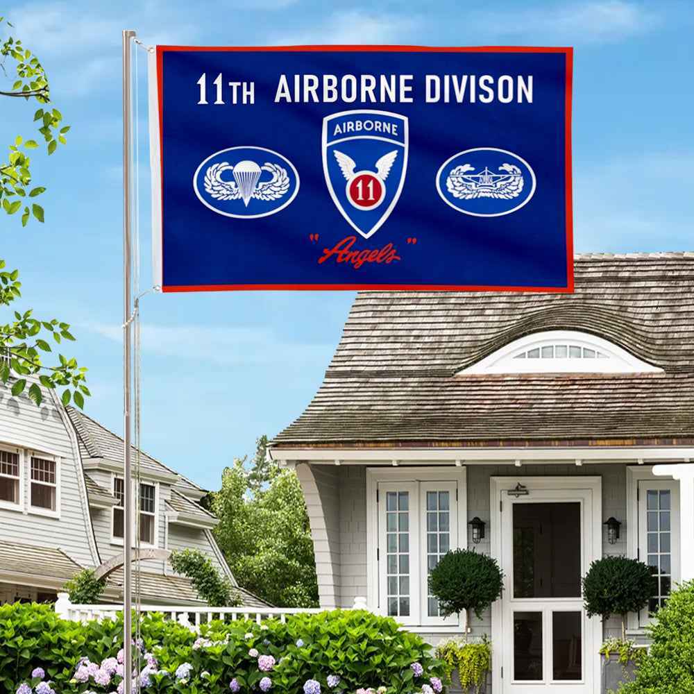 11th Airborne Division flag 3x5ft banner man cave