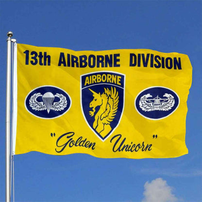 13th Airborne Division flag 3x5ft banner man cave