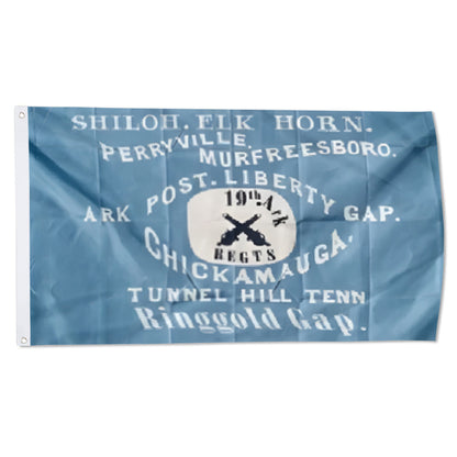 19th Arkansas Regiment Chickamauga Civil War flag 3x5ft banner man cave