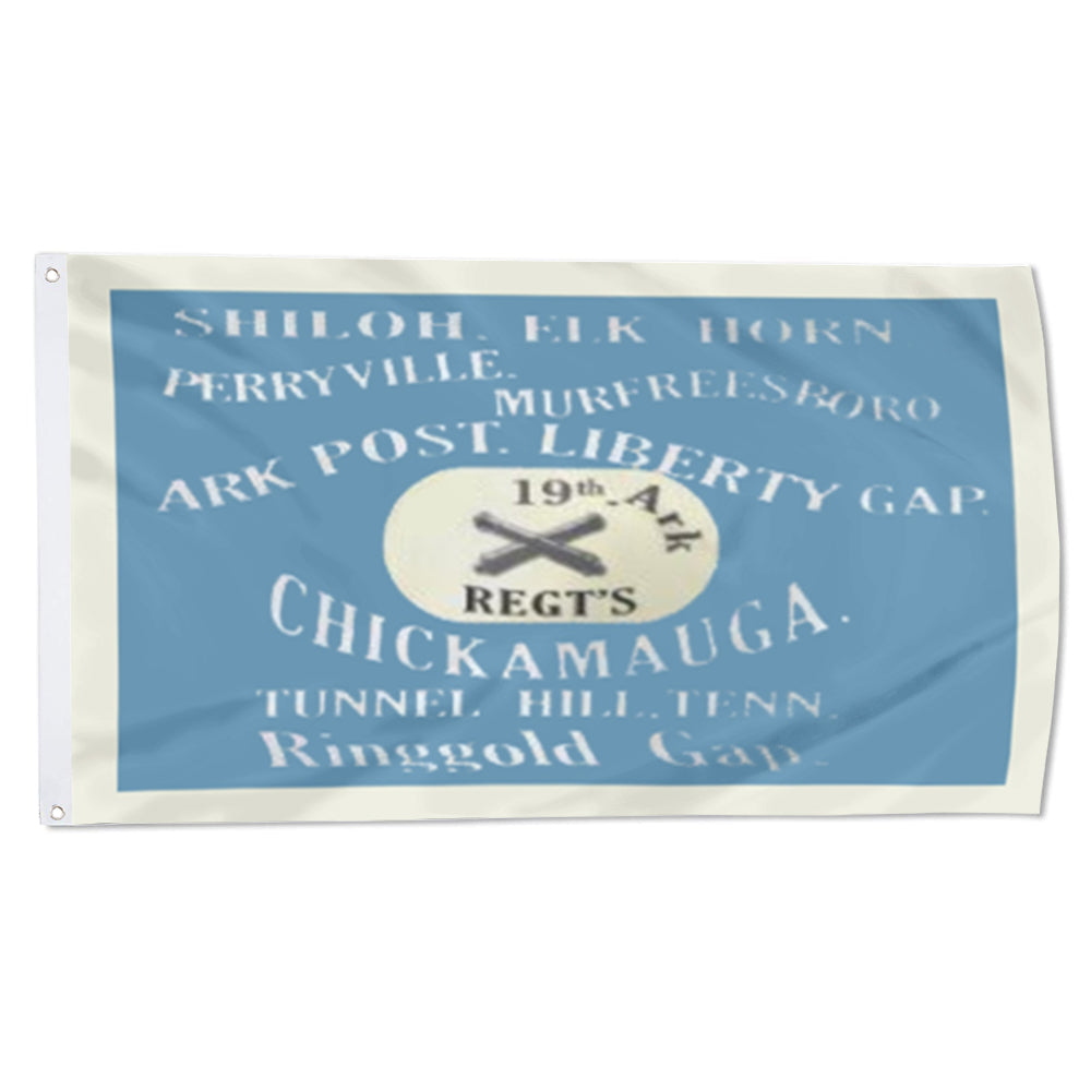 19th Arkansas Regiment Chickamauga Civil War flag 3x5ft banner man cave