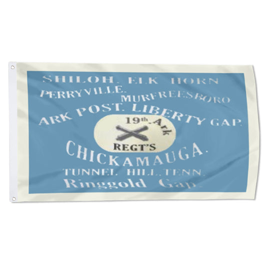 19th Arkansas Regiment Chickamauga Civil War flag 3x5ft banner man cave