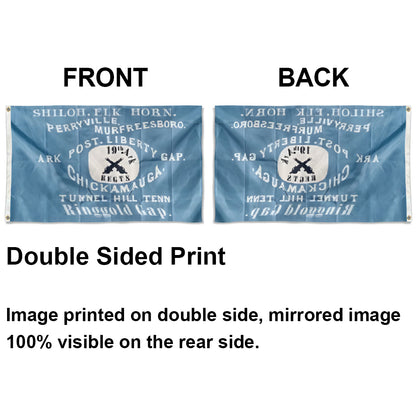 19th Arkansas Regiment Chickamauga Civil War flag 3x5ft banner man cave