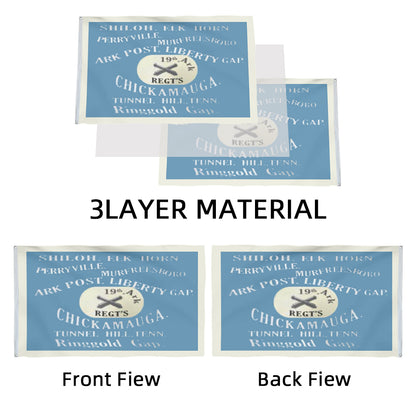 19th Arkansas Regiment Chickamauga Civil War flag 3x5ft banner man cave