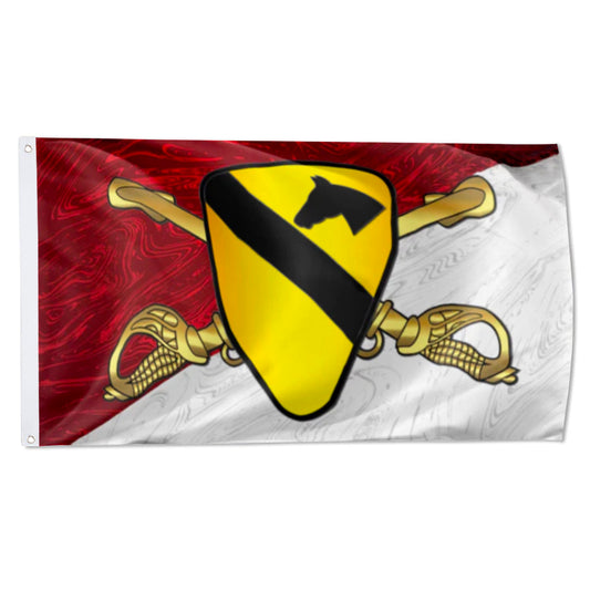 1st Cavalry Sabers flag 3x5ft banner man cave