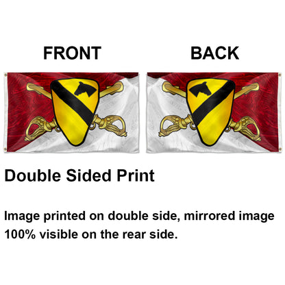 1st Cavalry Sabers flag 3x5ft banner man cave