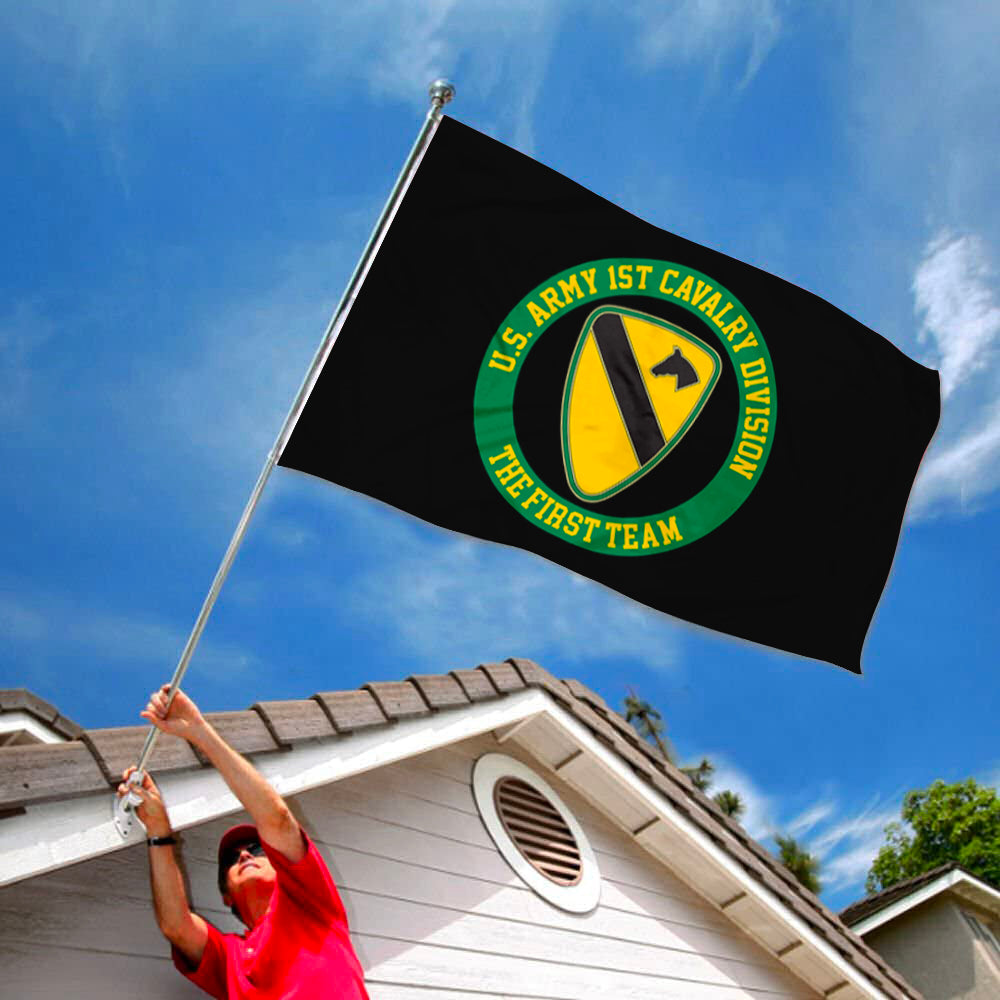 1st Cavalry Division flag 3x5ft banner man cave
