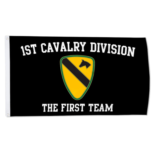 1st Cavalry Division flag 3x5ft banner man cave 2