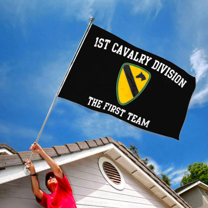 1st Cavalry Division flag 3x5ft banner man cave 2