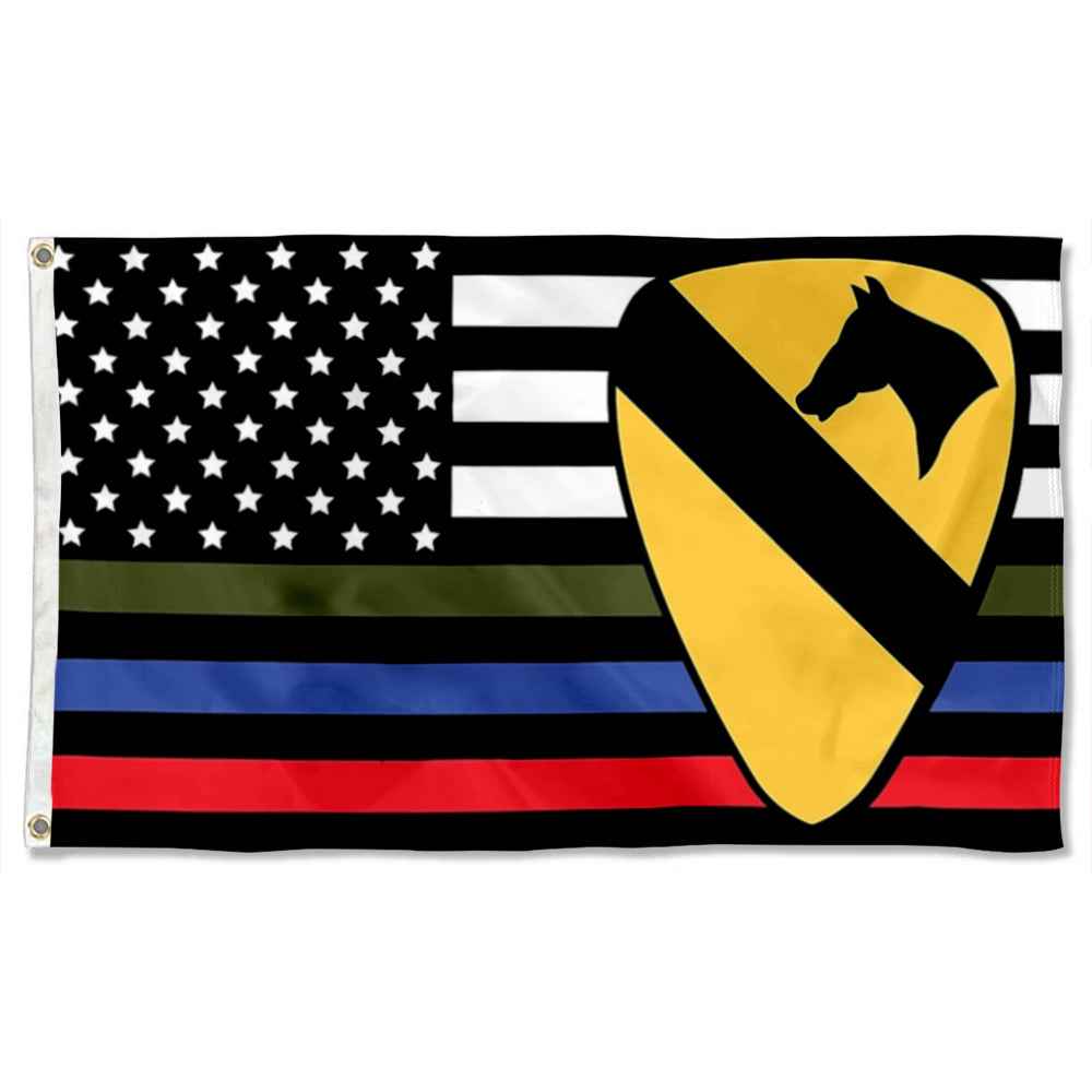 1st Cavalry Division flag 3x5ft banner man cave