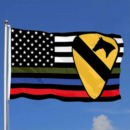1st Cavalry Division flag 3x5ft banner man cave