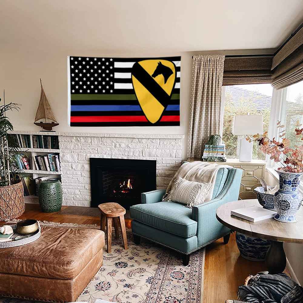 1st Cavalry Division flag 3x5ft banner man cave