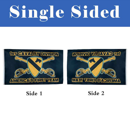 1st Cavalry Division flag 3x5ft banner man cave 2