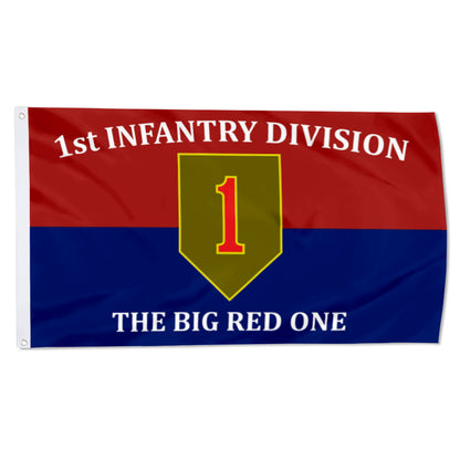 1st Infantry Division flag 3x5ft banner man cave 2