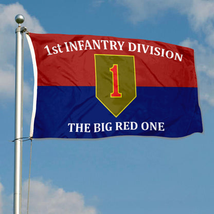 1st Infantry Division flag 3x5ft banner man cave 2