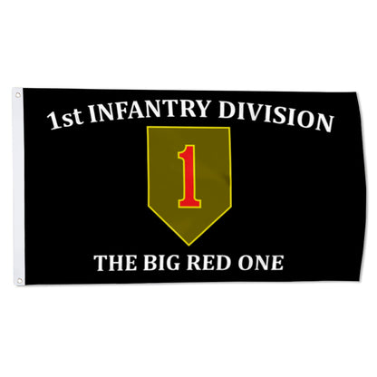 1st Infantry Division flag 3x5ft banner man cave 3